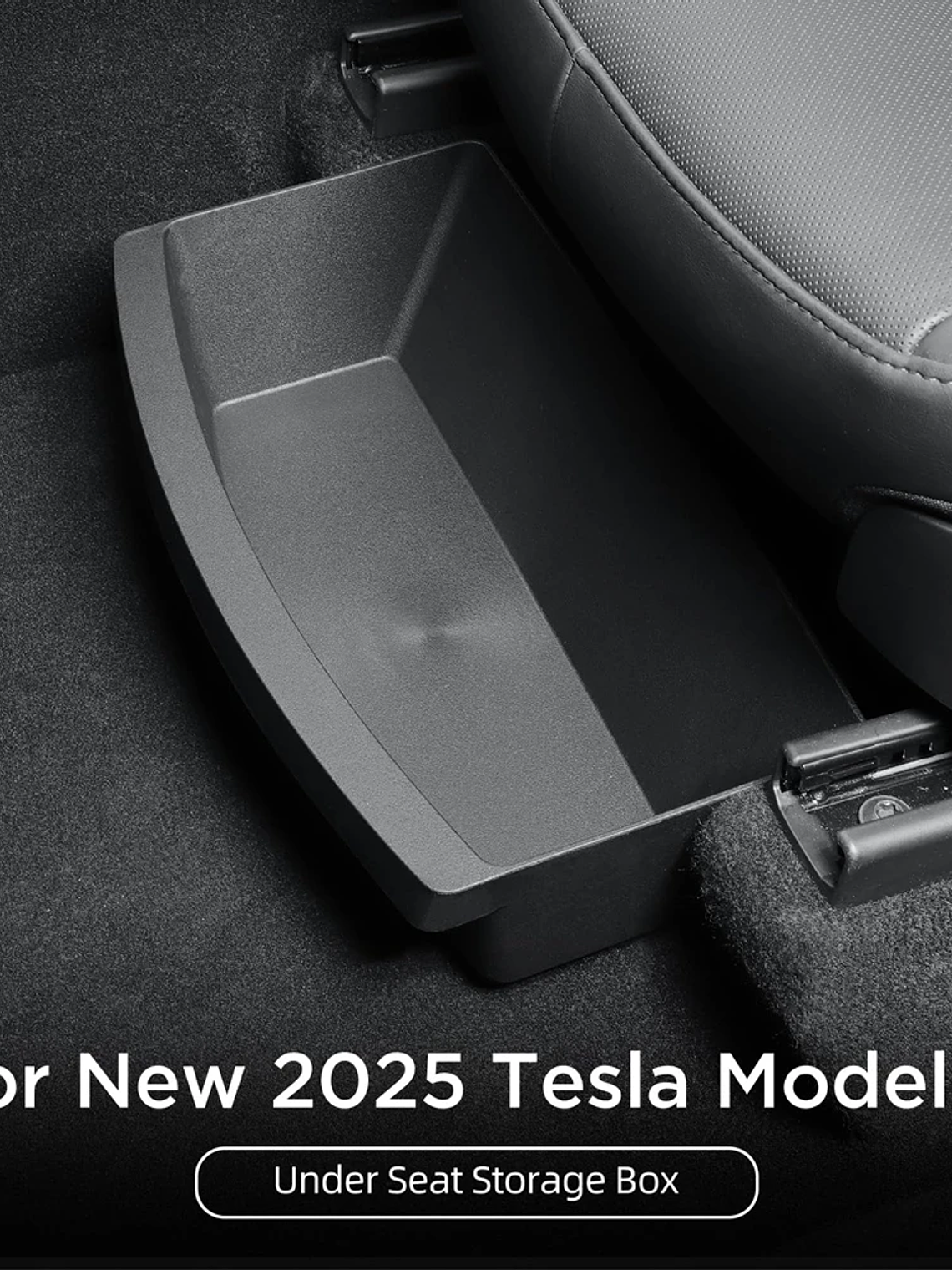Underseat Storage Box Organizer for Tesla Model Y Juniper 3