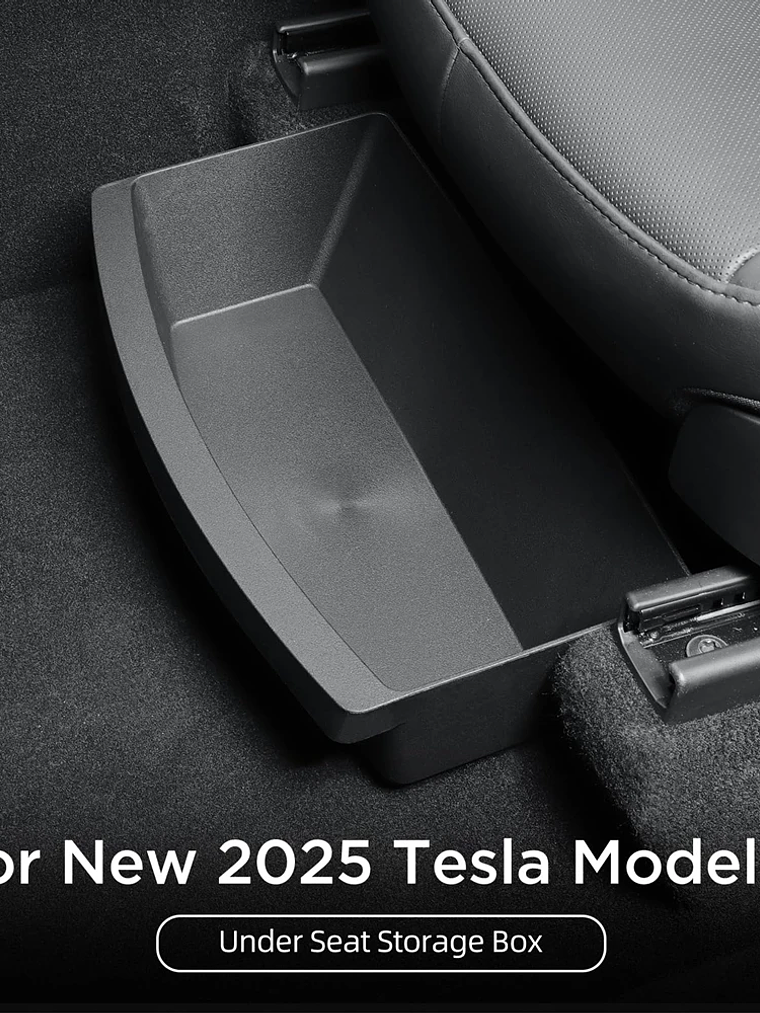 Underseat Storage Box Organizer for Tesla Model Y Juniper 3