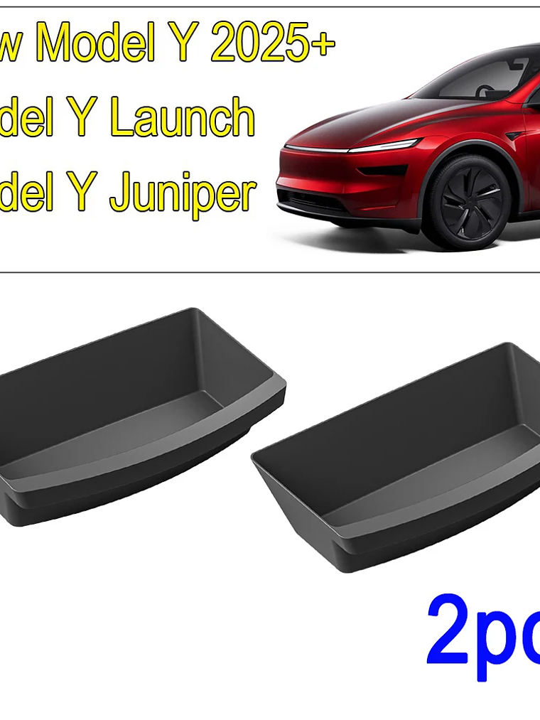 Underseat Storage Box Organizer for Tesla Model Y Juniper 9