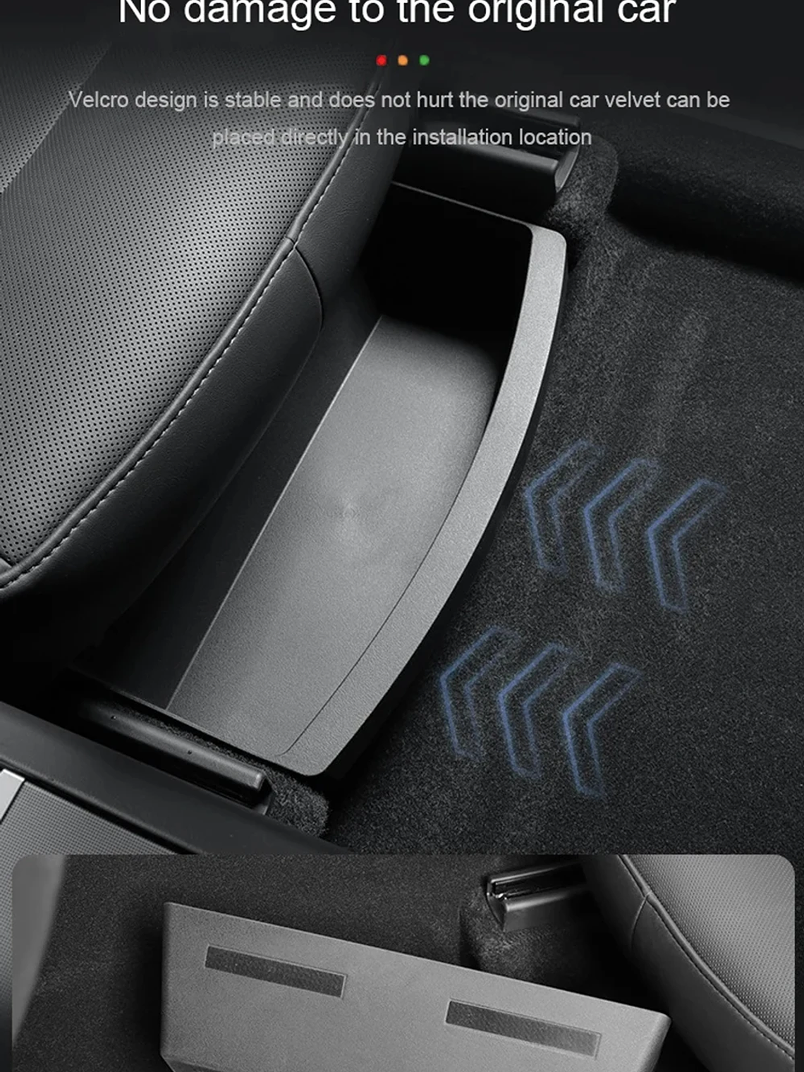 Underseat Storage Box Organizer for Tesla Model Y Juniper 14