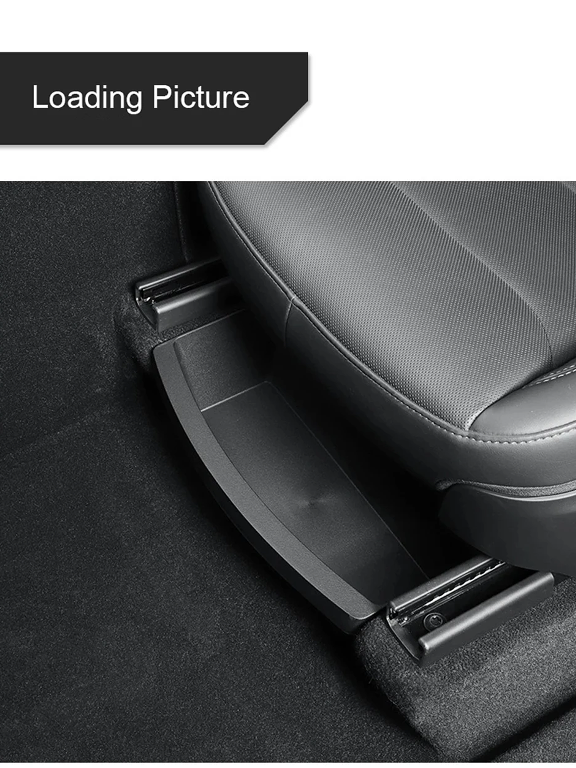 Underseat Storage Box Organizer for Tesla Model Y Juniper 17