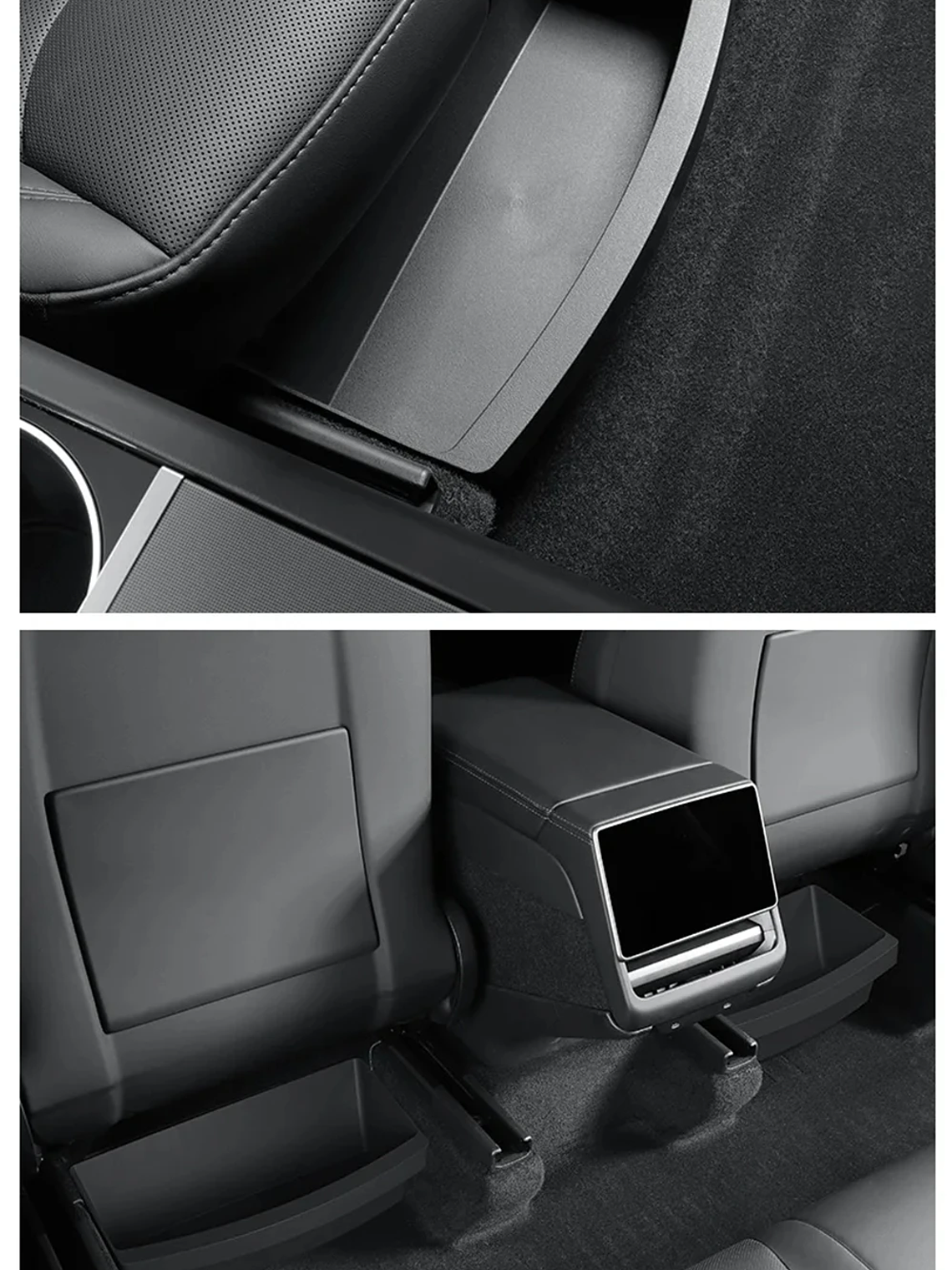 Underseat Storage Box Organizer for Tesla Model Y Juniper 18