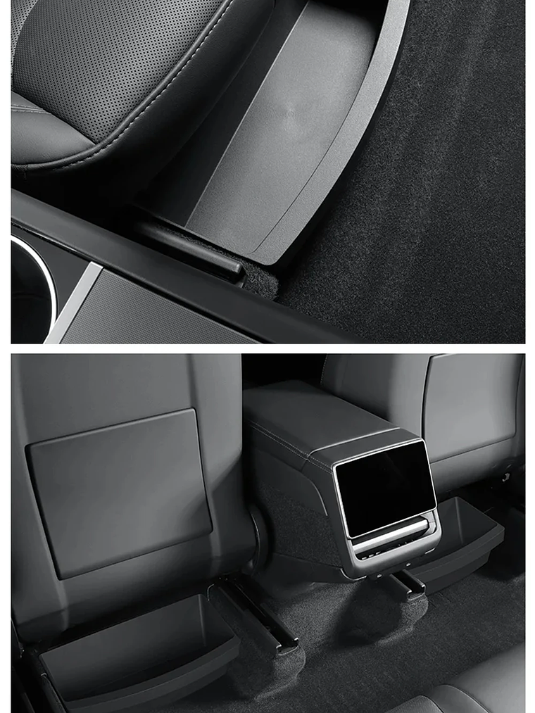 Underseat Storage Box Organizer for Tesla Model Y Juniper 18