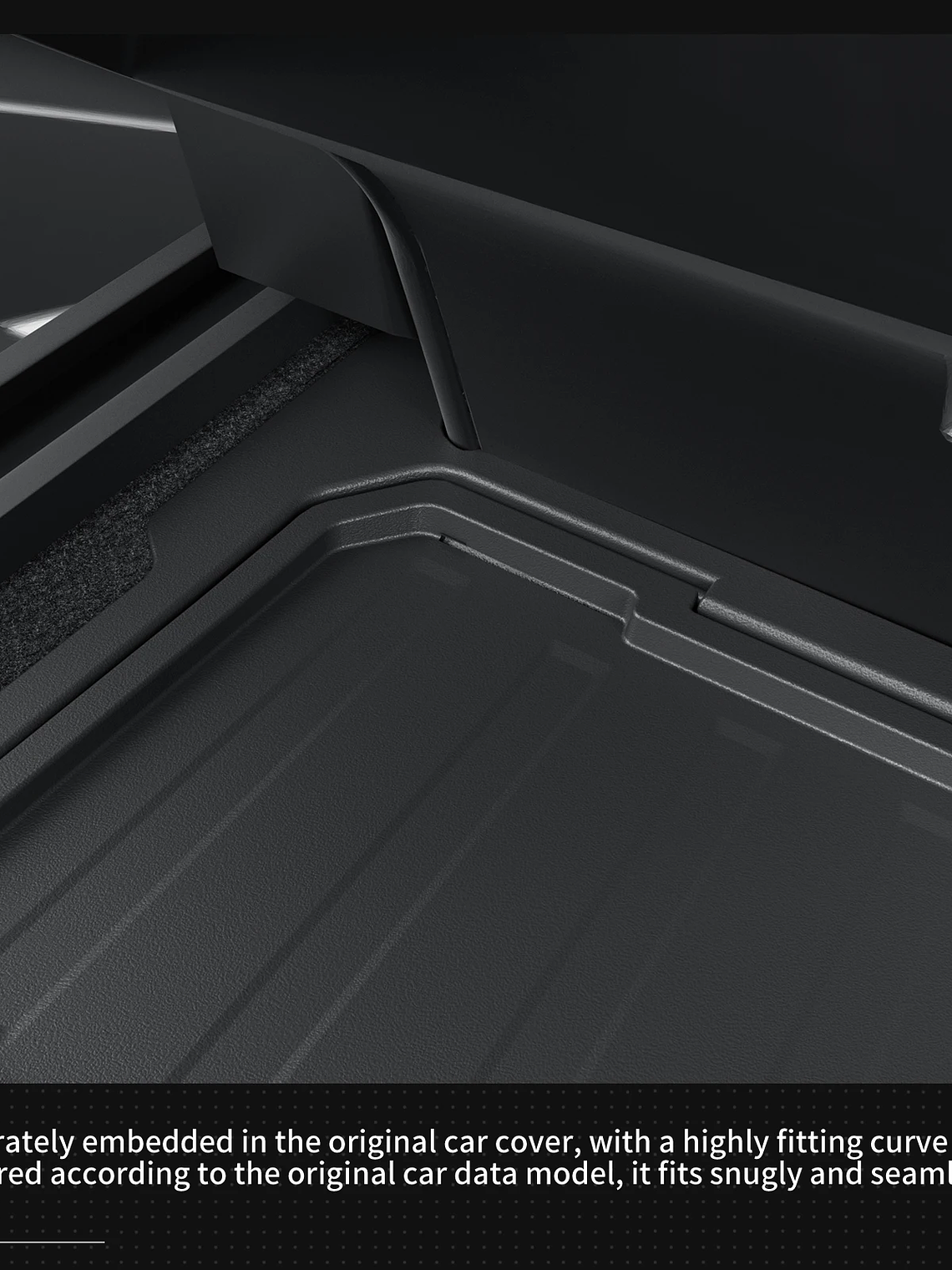 Tesla Cybertruck Rear Seat Storage Box Under Air Vent Storage Case 14