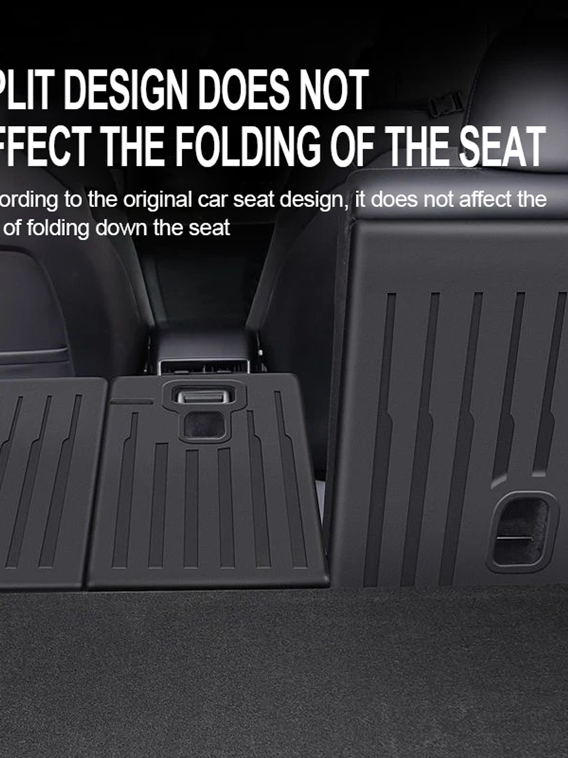 Tesla Floor Mats Model Y Model 3 2024 Left Rudder Luggage Mat 4