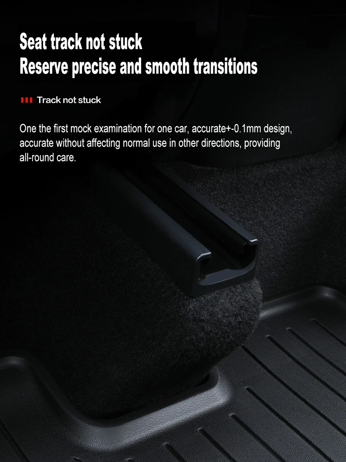 Tesla Floor Mats Model Y Model 3 2024 Left Rudder Luggage Mat 9