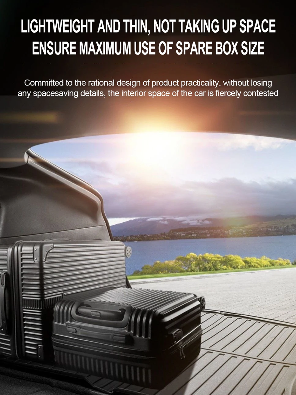 Tesla Floor Mats Model Y Model 3 2024 Left Rudder Luggage Mat 13