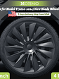 TESLA Model Y 2020-2024 Vehicle Full Coverage New Blade Wheel Covers - thumbnail 2