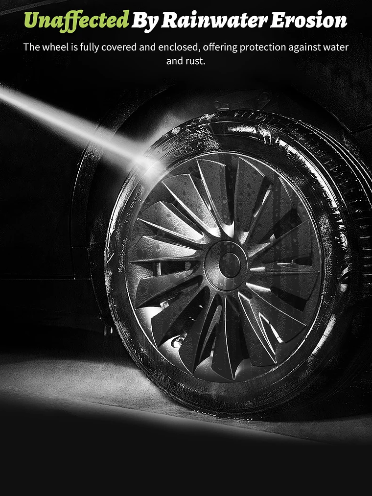 TESLA Model Y 2020-2024 Vehicle Full Coverage New Blade Wheel Covers 15