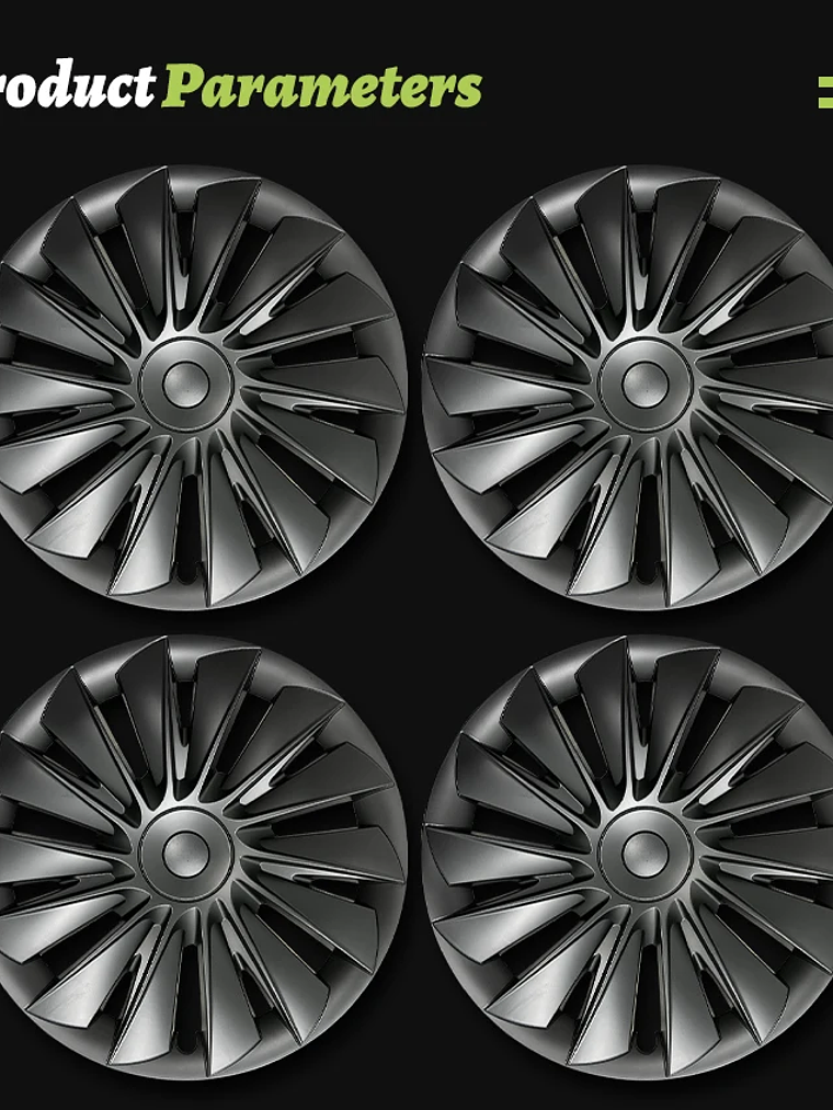 TESLA Model Y 2020-2024 Vehicle Full Coverage New Blade Wheel Covers 19