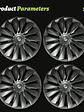 TESLA Model Y 2020-2024 Vehicle Full Coverage New Blade Wheel Covers - thumbnail 19
