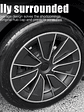 4PCS Hub Cap for Tesla Model Y 19 Inch Wheel Covers - thumbnail 2