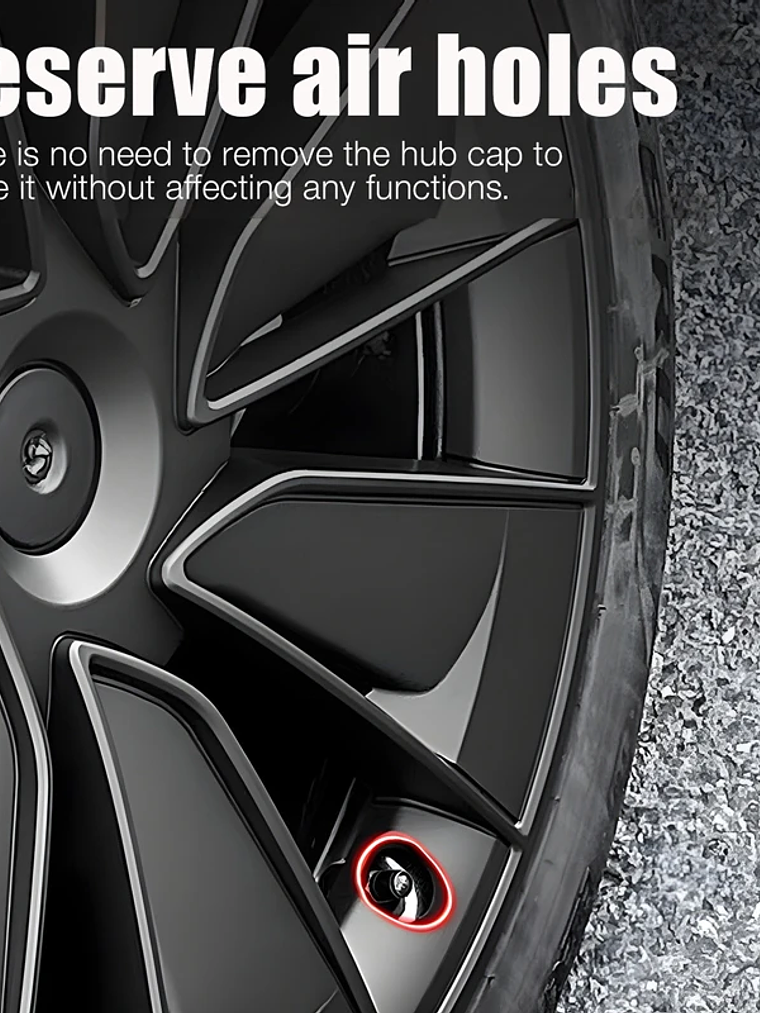 4PCS Hub Cap for Tesla Model Y 19 Inch Wheel Covers 4