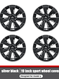 4PCS Hub Cap for Tesla Model Y 19 Inch Wheel Covers - thumbnail 9
