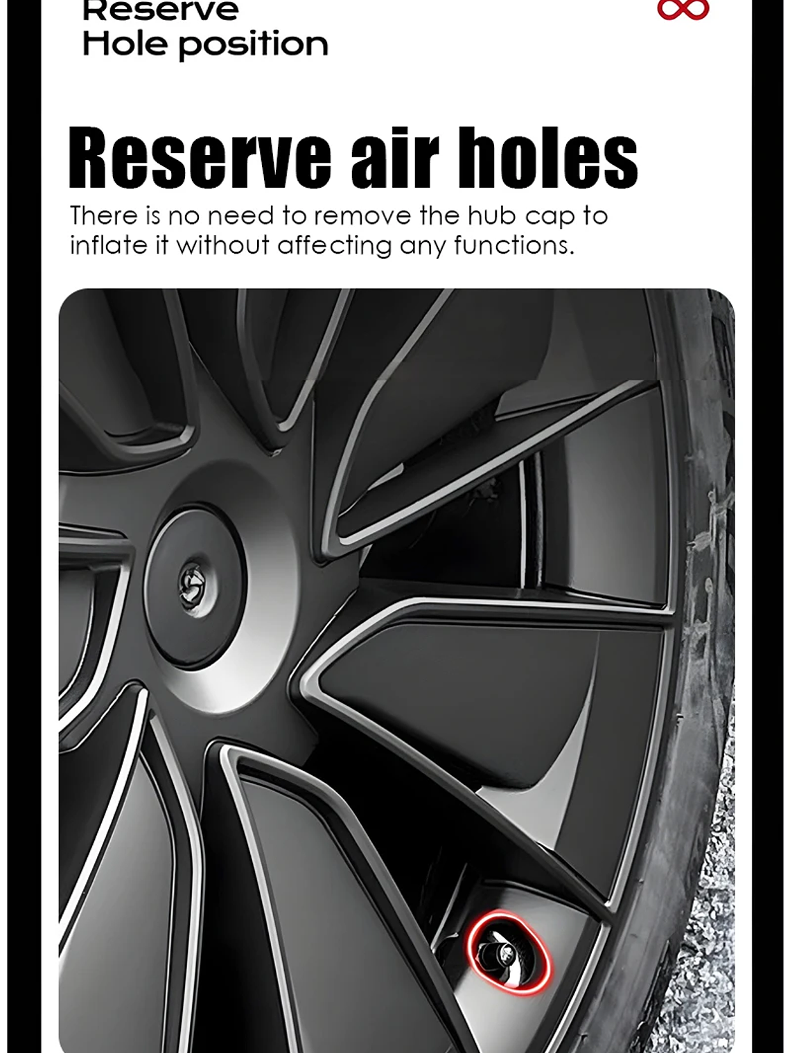 4PCS Hub Cap for Tesla Model Y 19 Inch Wheel Covers 12