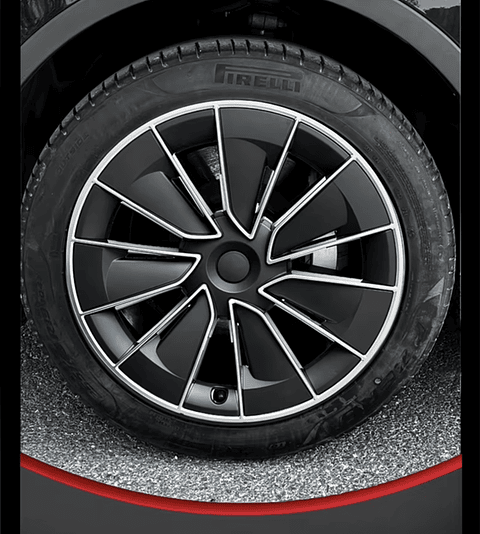 4PCS Hub Cap for Tesla Model Y 19 Inch Wheel Covers