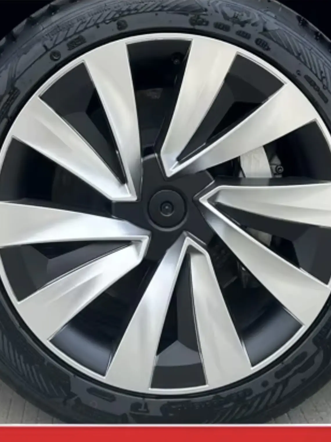 4PCS Hub Cap for Tesla Model Y Juniper 19 Inch Performance Crossflow 1