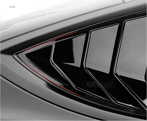 ABS Rear Car Window Shutter Cover For Tesla Model 3 2017-2023 Highland 2024