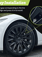 4PCS Wheel Cap 18 Inch Turbine Automobile Hubcap for Tesla Model 3 - thumbnail 6