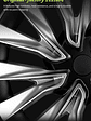 4PCS Wheel Cap 18 Inch Turbine Automobile Hubcap for Tesla Model 3 - thumbnail 17