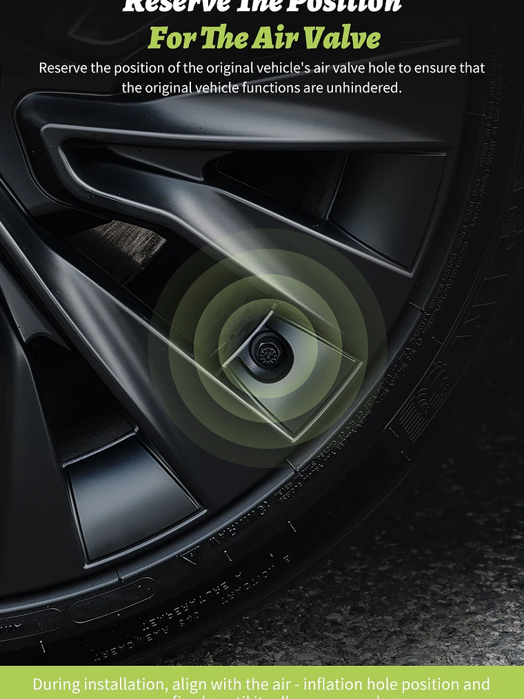 4PCS Wheel Cap 18 Inch Turbine Automobile Hubcap for Tesla Model 3 20