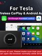 CarlinKit Wireless CarPlay Android Auto For Tesla Model 3 Model X Y Model S - thumbnail 3