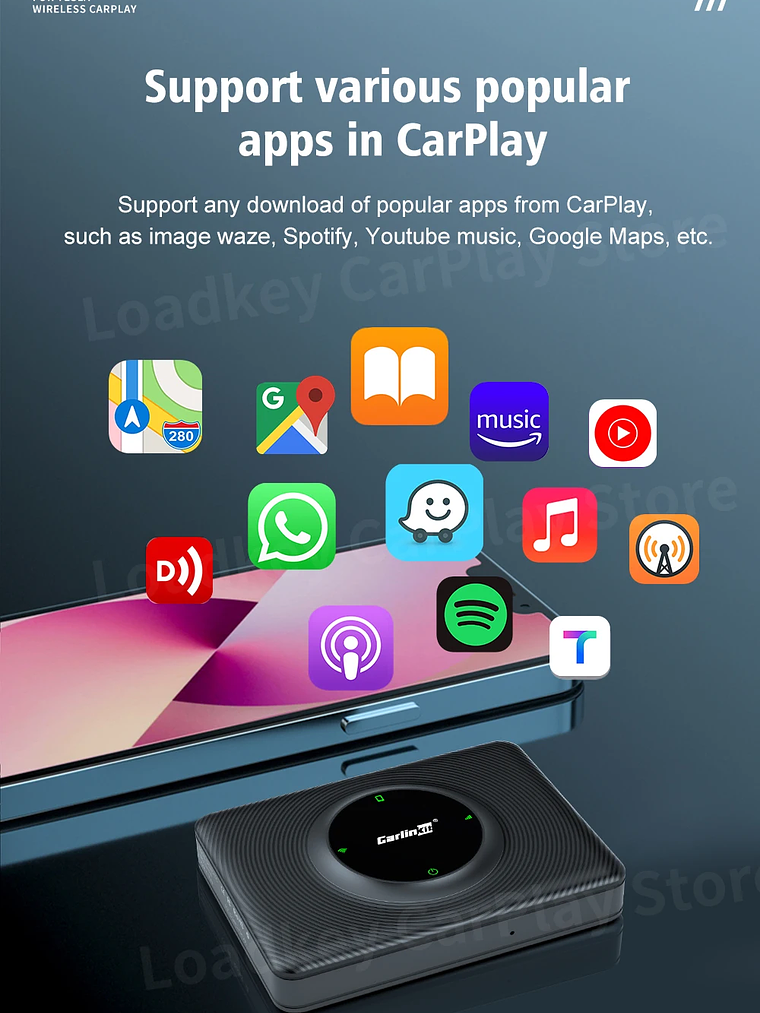 CarlinKit Wireless CarPlay Android Auto For Tesla Model 3 Model X Y Model S 17