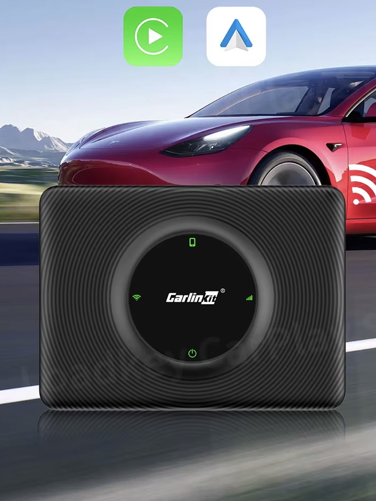 CarlinKit Wireless CarPlay Android Auto For Tesla Model 3 Model X Y Model S 1