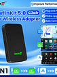 CarlinKit 5.0 C2Air Wireless Adapter Wireless CarPlay Android Auto Box - thumbnail 3