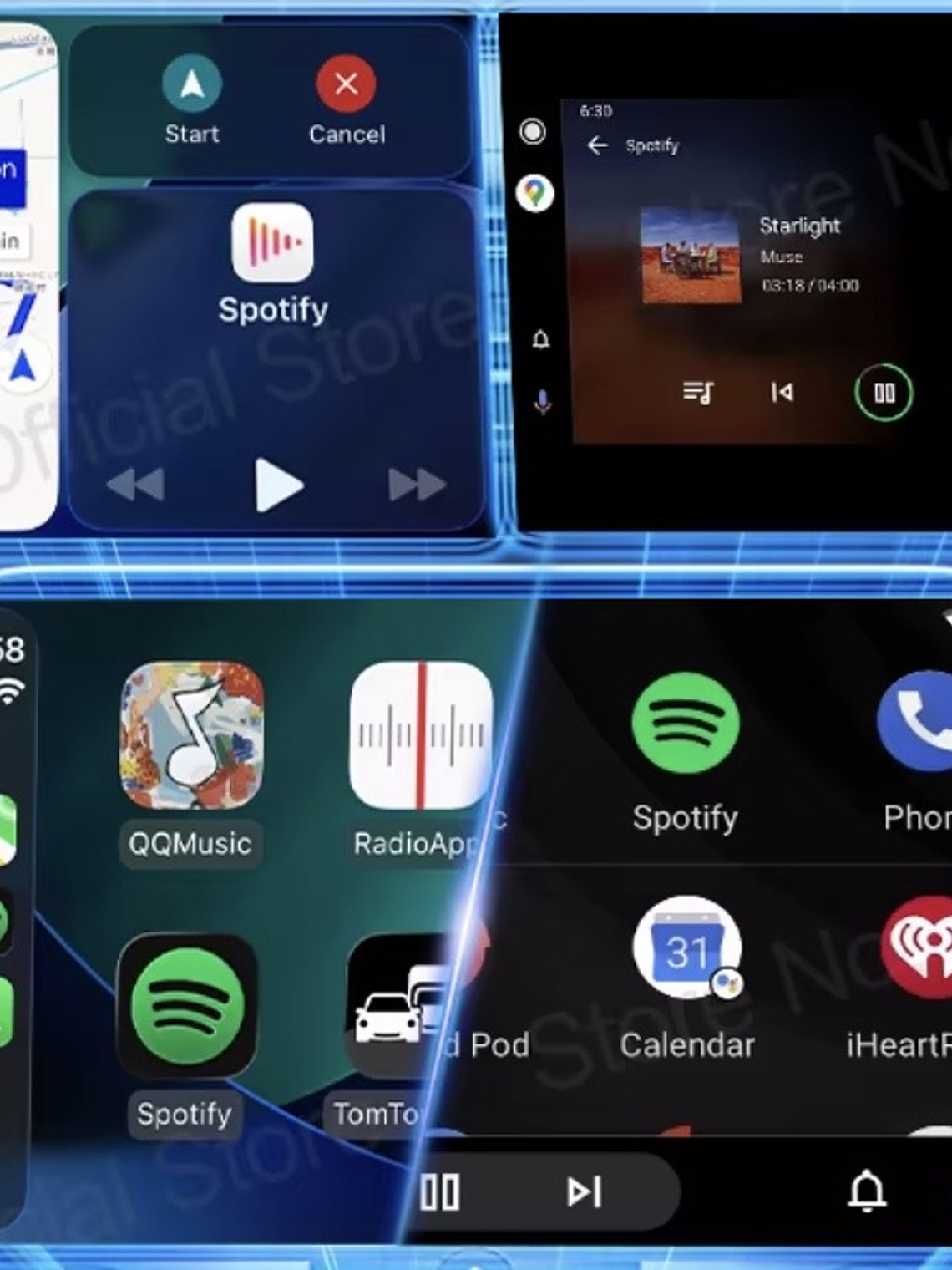 CarlinKit 5.0 C2Air Wireless Adapter Wireless CarPlay Android Auto Box 1