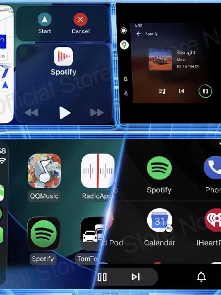 CarlinKit 5.0 C2Air Wireless Adapter Wireless CarPlay Android Auto Box 1