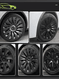4PCS Design for TESLA Model Y 2020-2024 Vehicle Storm Wheel Cover Caps - thumbnail 6