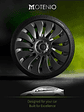 4PCS Design for TESLA Model Y 2020-2024 Vehicle Storm Wheel Cover Caps - thumbnail 13
