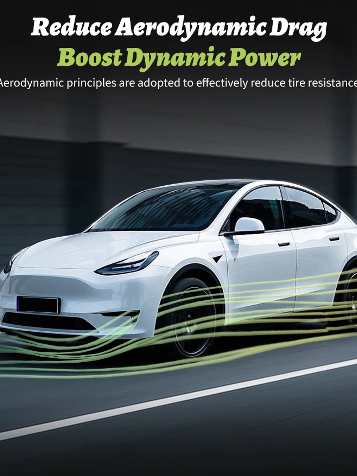 4PCS Design for TESLA Model Y 2020-2024 Vehicle Storm Wheel Cover Caps 18