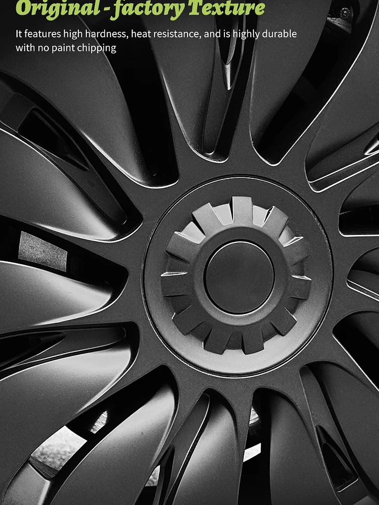4PCS Design for TESLA Model Y 2020-2024 Vehicle Storm Wheel Cover Caps 20