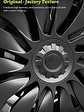 4PCS Design for TESLA Model Y 2020-2024 Vehicle Storm Wheel Cover Caps - thumbnail 20