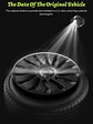 4PCS Design for TESLA Model Y 2020-2024 Vehicle Storm Wheel Cover Caps - thumbnail 22