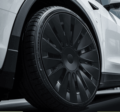 4PCS Design for TESLA Model Y 2020-2024 Vehicle Storm Wheel Cover Caps