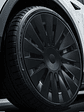 4PCS Design for TESLA Model Y 2020-2024 Vehicle Storm Wheel Cover Caps - thumbnail 1
