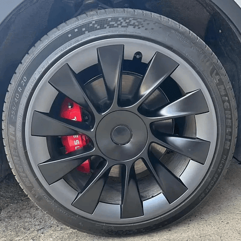 Tesla Model Y 20 Inch Rim Wheel Hub Protection Patch Protectors