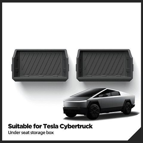 Tesla Cybertruck Under Seat Storage Box