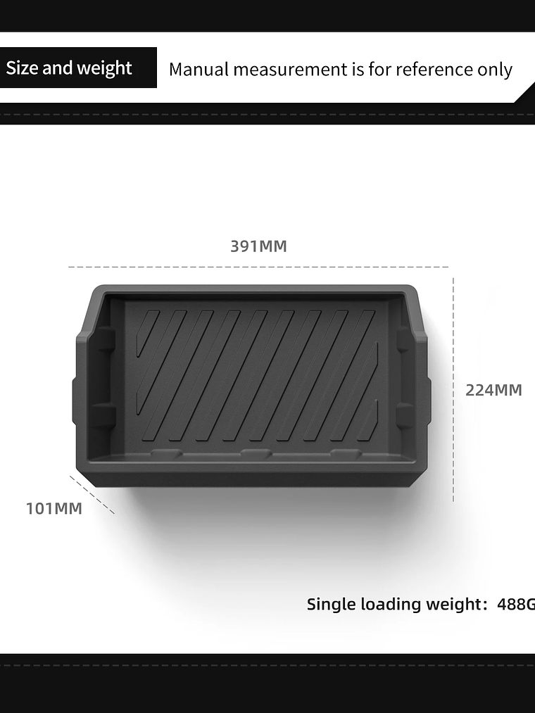 Tesla Cybertruck Under Seat Storage Box 8