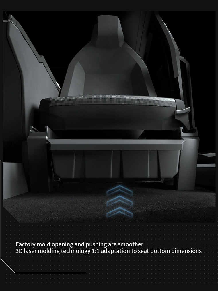 Tesla Cybertruck Under Seat Storage Box 14