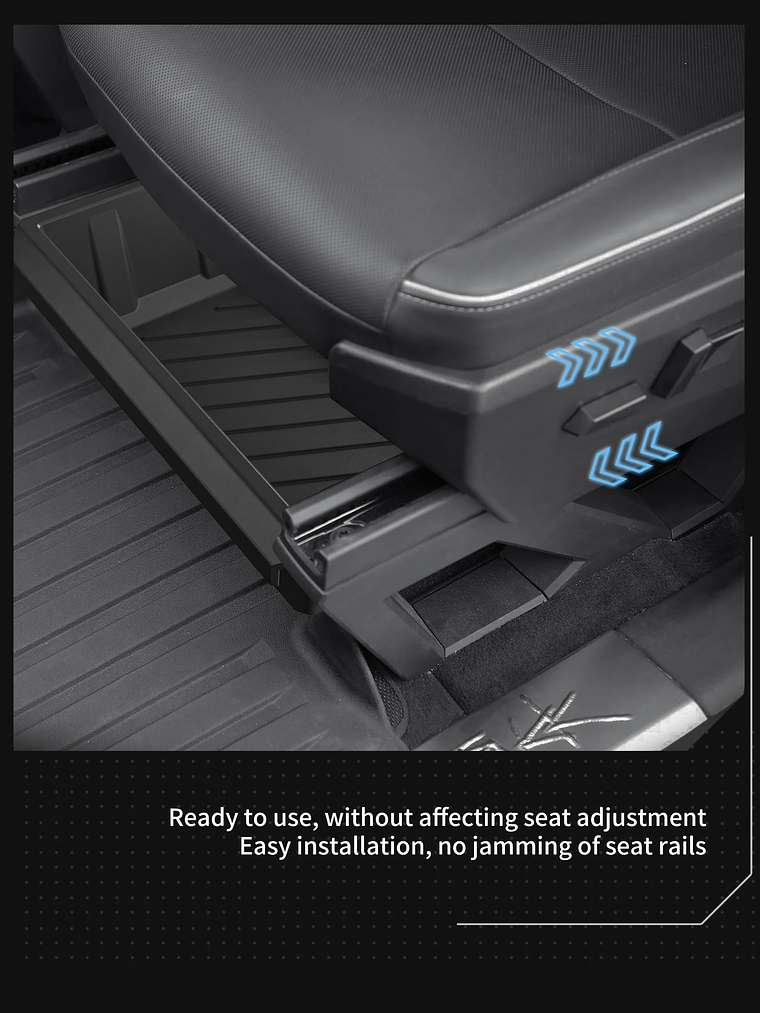 Tesla Cybertruck Under Seat Storage Box 15