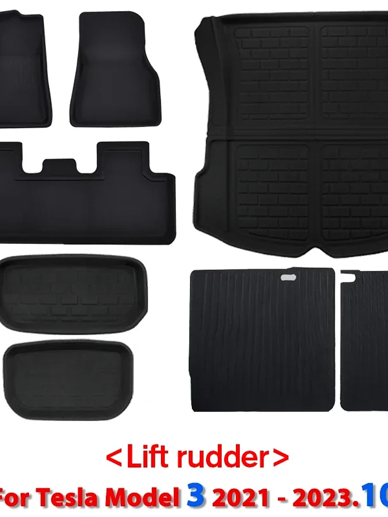 NovaAcc Floor mats for Tesla Model Y 2017-2024 Model 3 Highland 2024 2025 9