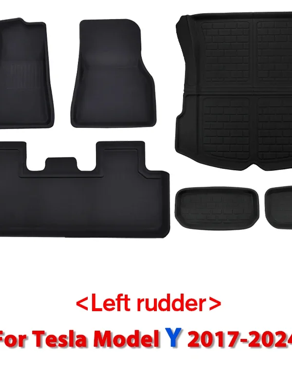 NovaAcc Floor mats for Tesla Model Y 2017-2024 Model 3 Highland 2024 2025 10