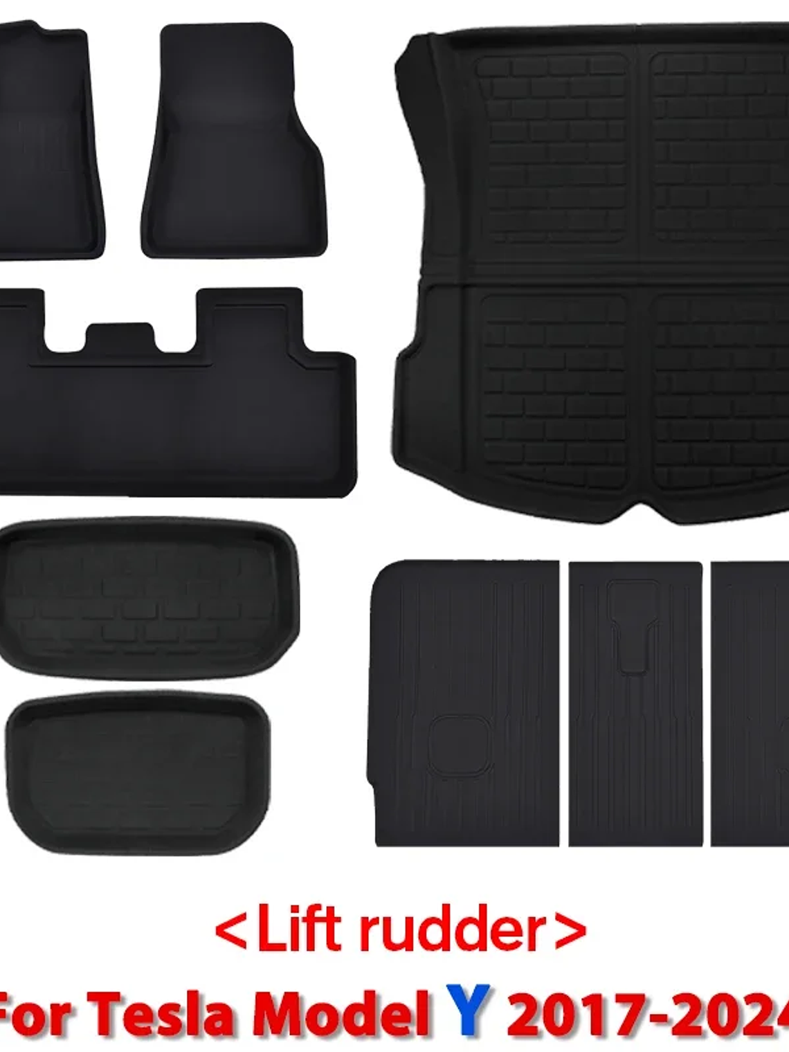 NovaAcc Floor mats for Tesla Model Y 2017-2024 Model 3 Highland 2024 2025 11