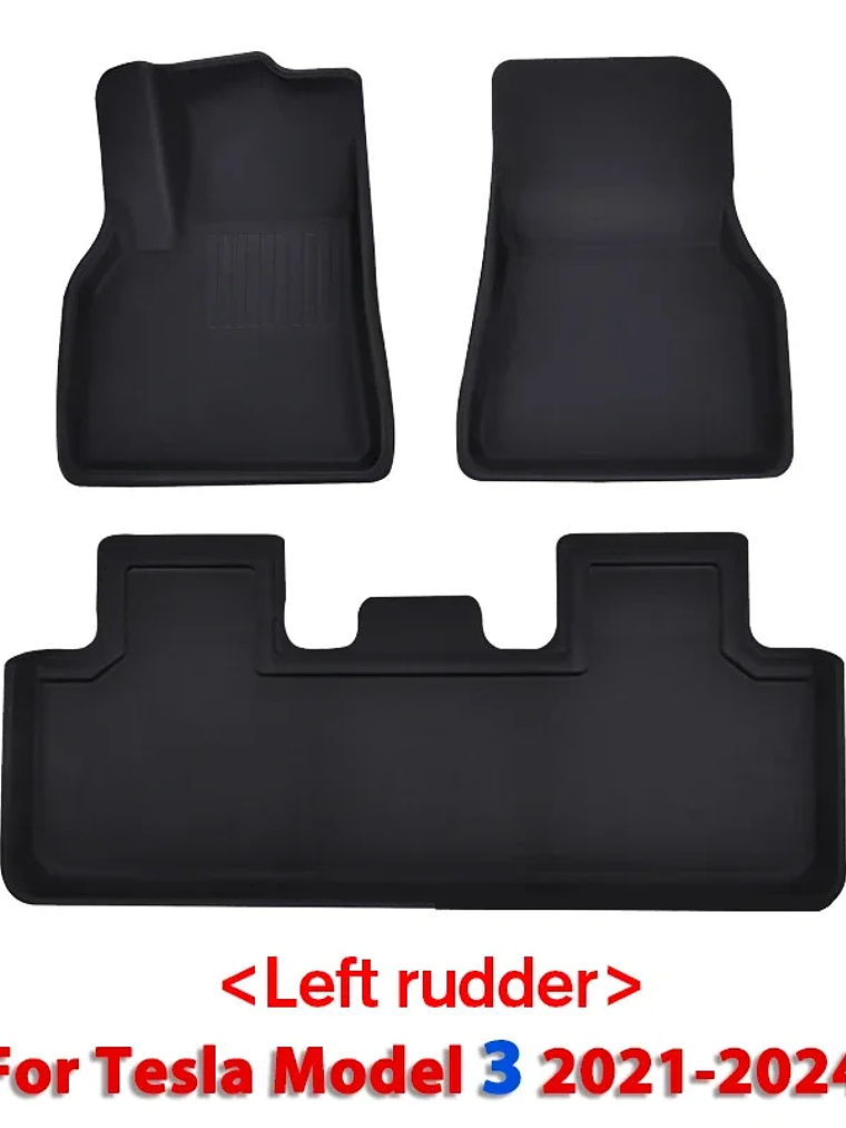 NovaAcc Floor mats for Tesla Model Y 2017-2024 Model 3 Highland 2024 2025 14