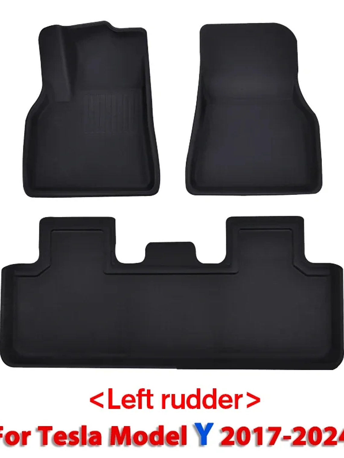 NovaAcc Floor mats for Tesla Model Y 2017-2024 Model 3 Highland 2024 2025 15