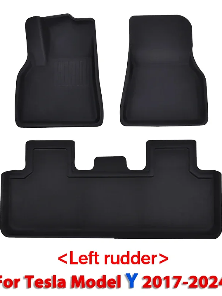 NovaAcc Floor mats for Tesla Model Y 2017-2024 Model 3 Highland 2024 2025 15